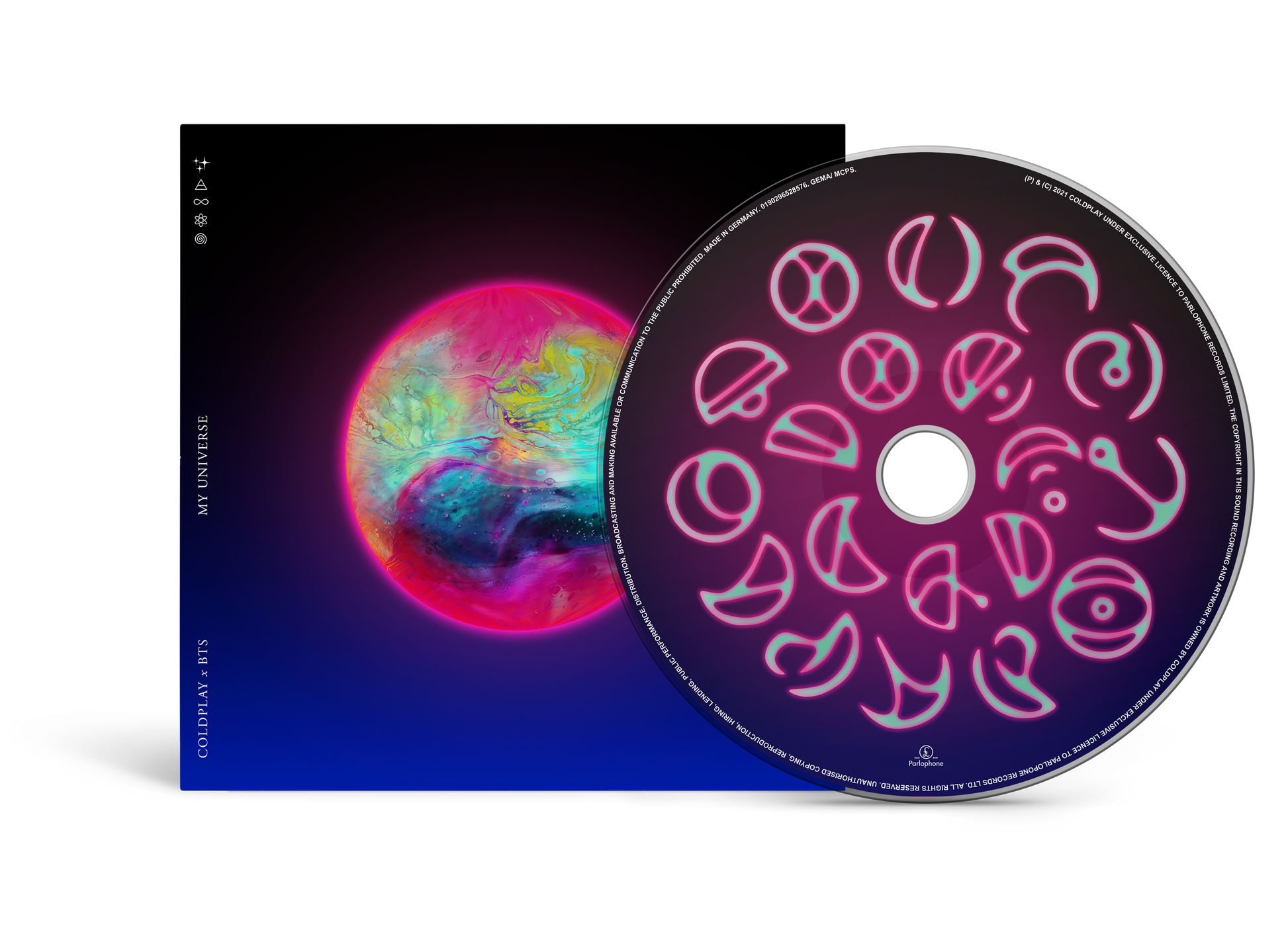 paspoort vandaag pack My Universe (Epiphane Edition) CD Single – Coldplay US