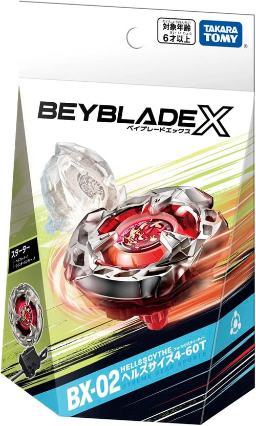 Beyblade X Beyblade X BX-02 Starter Hellscythe TAKARA TOMY