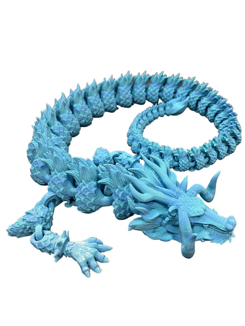 KAIDO DRAGON One Piece Articulated Flexi Figure 3D Printed 28"