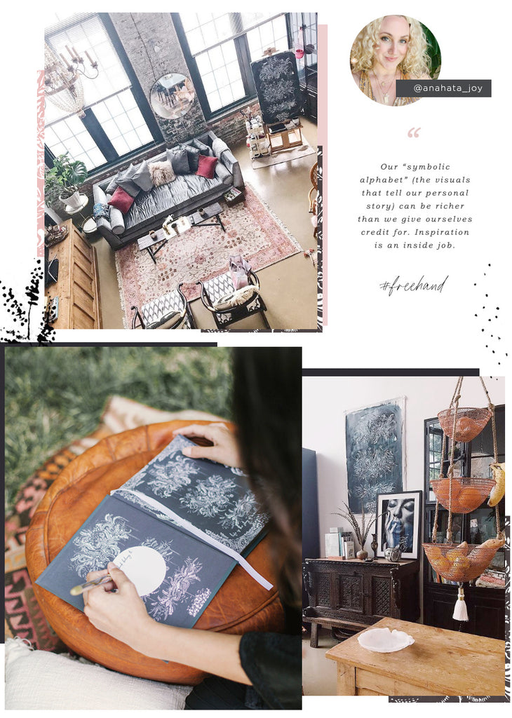 Journal and Greeting Cards and Interior Design