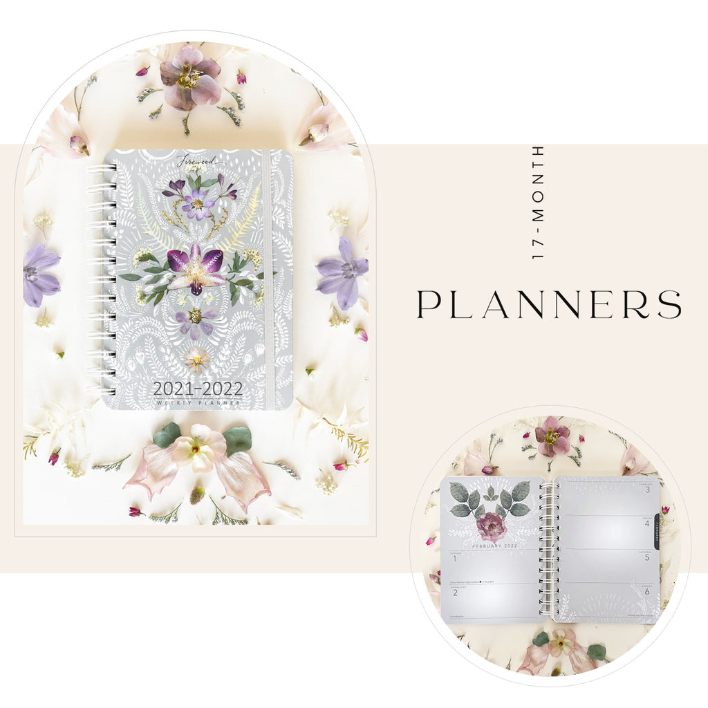 PAPAYA 2021-2022 Planners + Calendars + Desk Pads - Ideal for a home office, work environment or school planning, A unique organizational item to accompany you to daily office life, through your school journey or at home for easy and efficient planning of the whole year