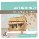 LITTLE BUILDING CO | 'Colonial Gable Cottage' | Authentic Replica House / Miniature