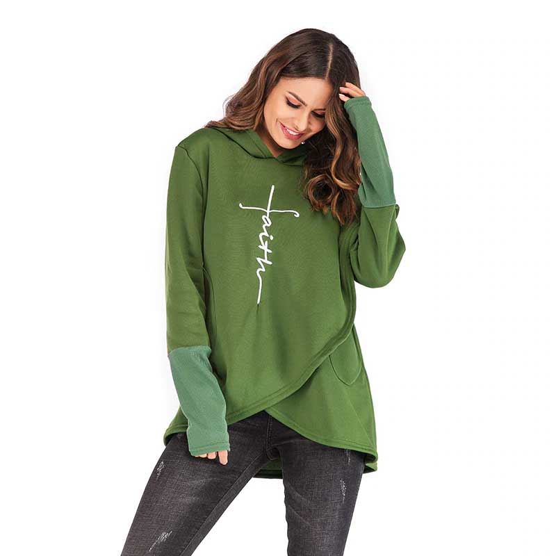 women's faith hoodies