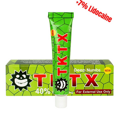 TKTX TATTOO numbing cream 7% lidocaine 40% green