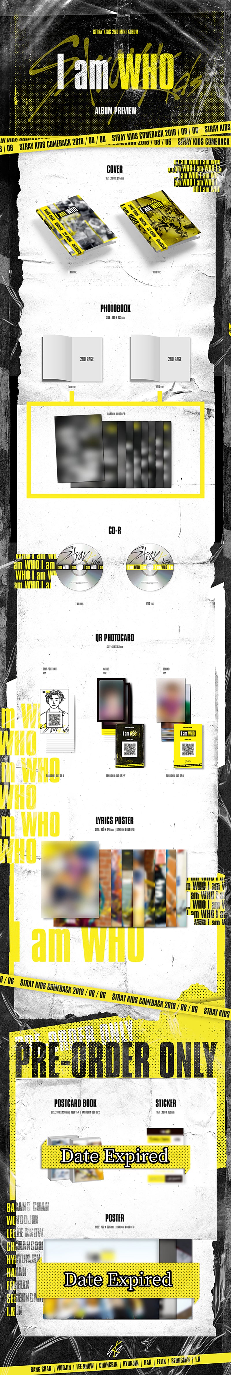 Stray Kids - I Am Who (Random Ver.) - Riyadh - Saudi Arabia - Cash On Delivery - Kshopina