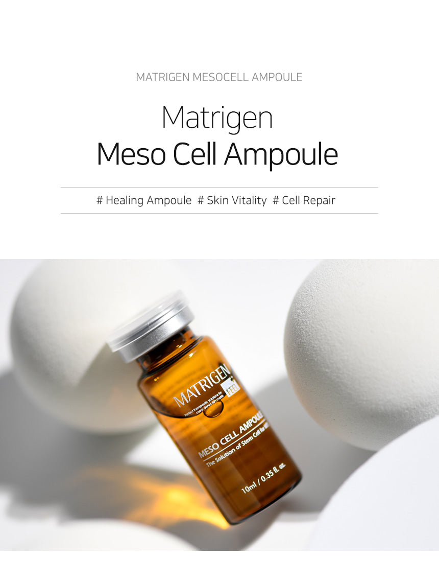 Matrigen Meso Cell Serum, Regeneración de la piel, Ampollas  antienvejecimiento para Dermapen, Microneedling - de COREA : :  Belleza