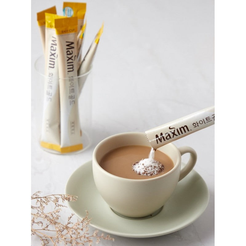  MAXIM  Mocha White Gold Mild Instant Coffee  Mix 1box 