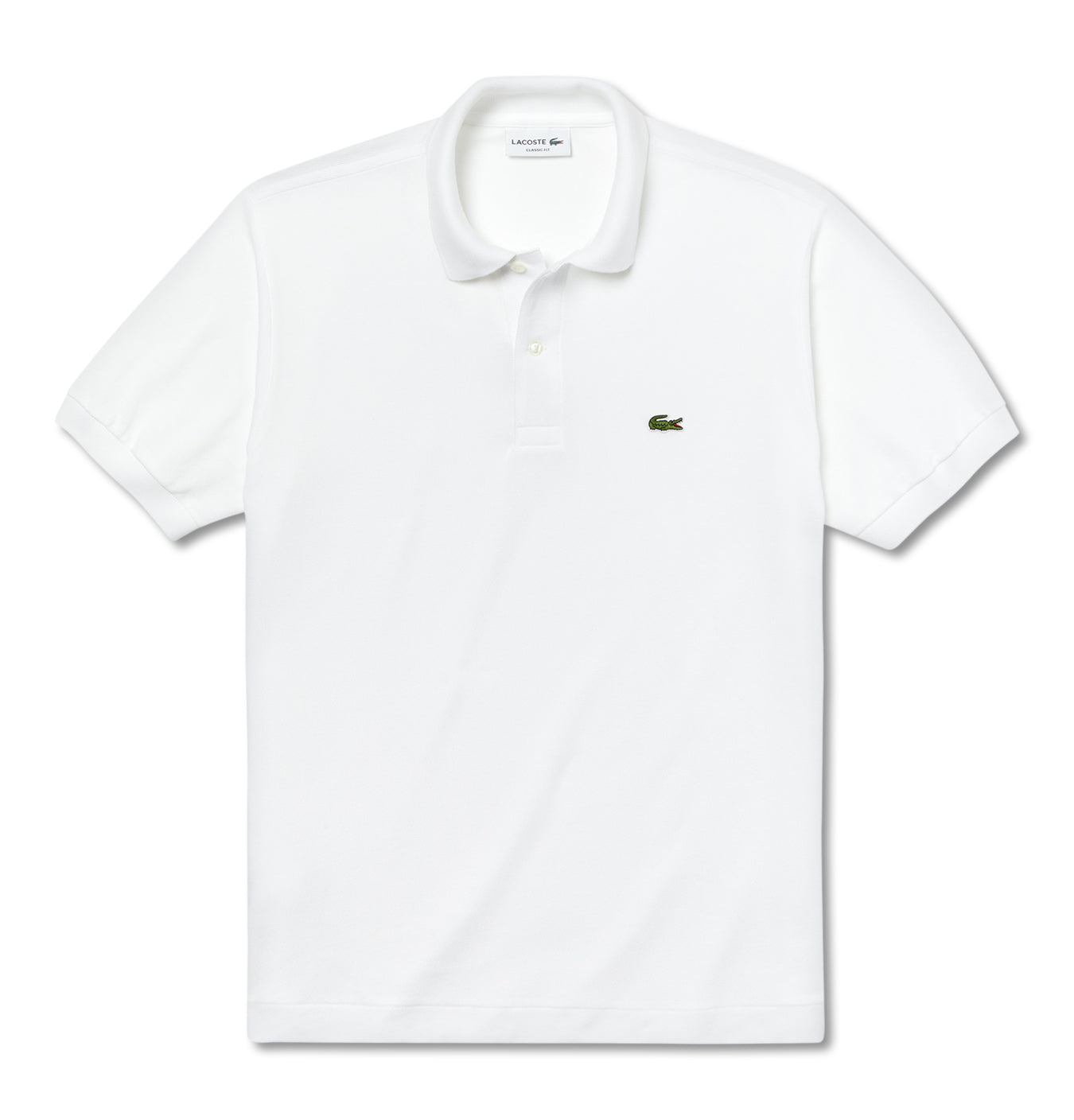 White Crocodile Logo Polo - Male 