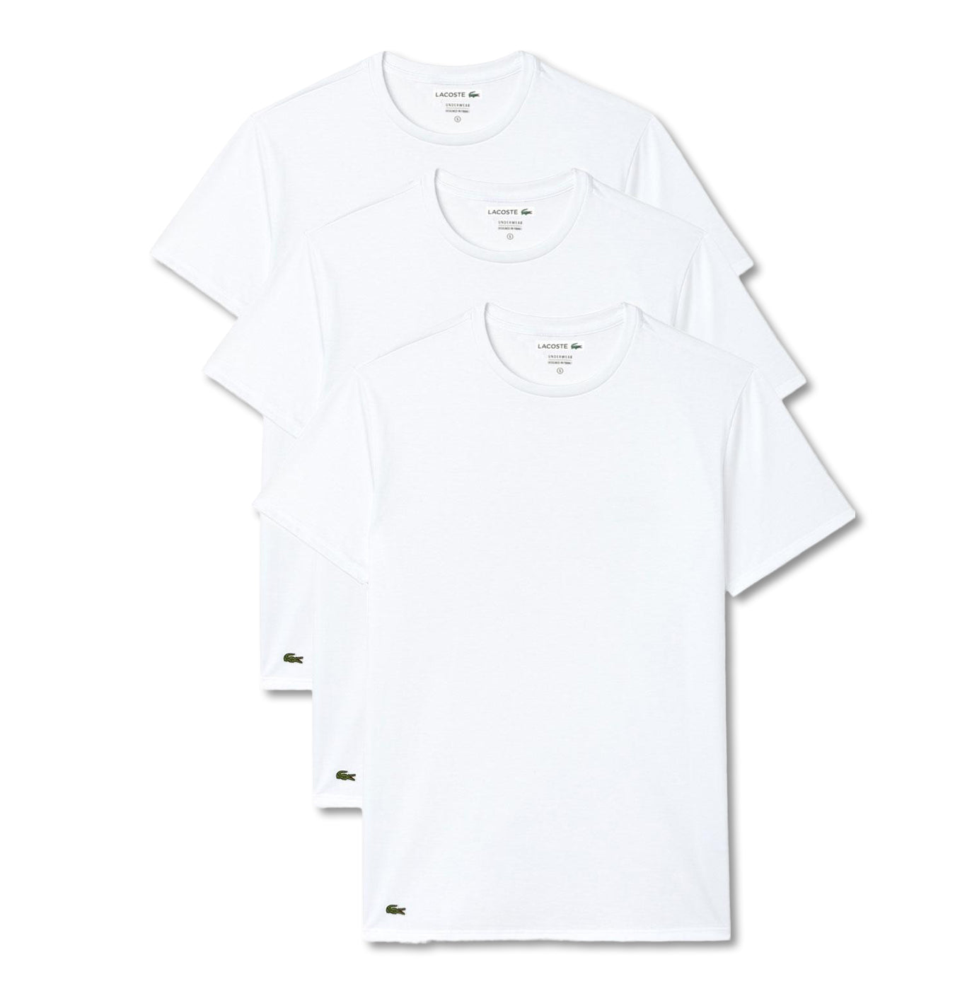 lacoste 3 pack shirt