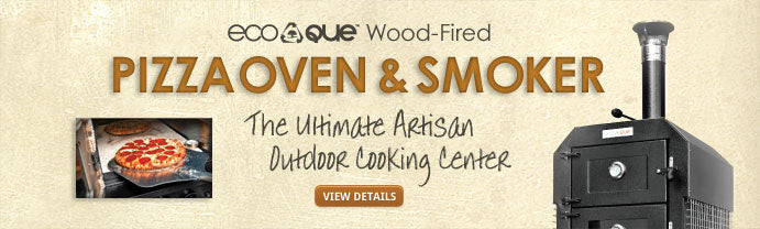EcoQue Wood-Fired Pizza Oven and Smoker