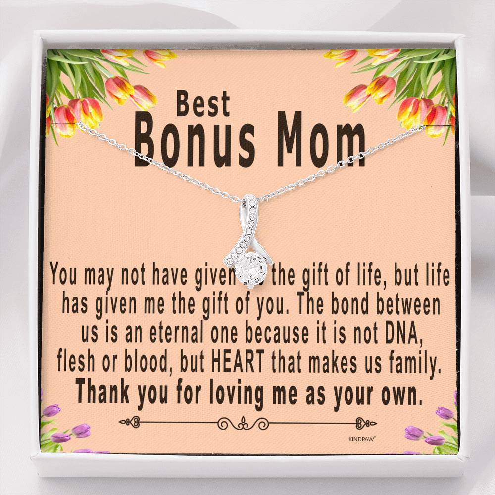 Gift For Bonus Mom Thanks For Loving Me As Your Own - Tumbler EU