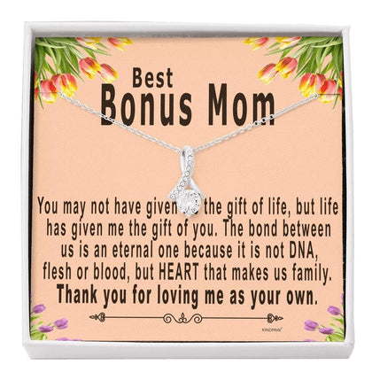 Step Mom Birthday Gift from Son. Best Mother's Day Gift for Bonus Mom from Daughter. Christmas, for Step mother., Mother's Day Gifts for Mom from Son