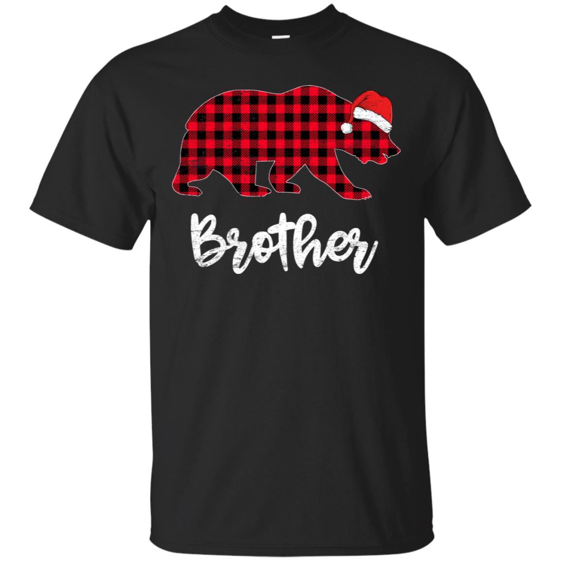 Brother Bear Plaid Pajamas Santa Christmas Ts Shirts