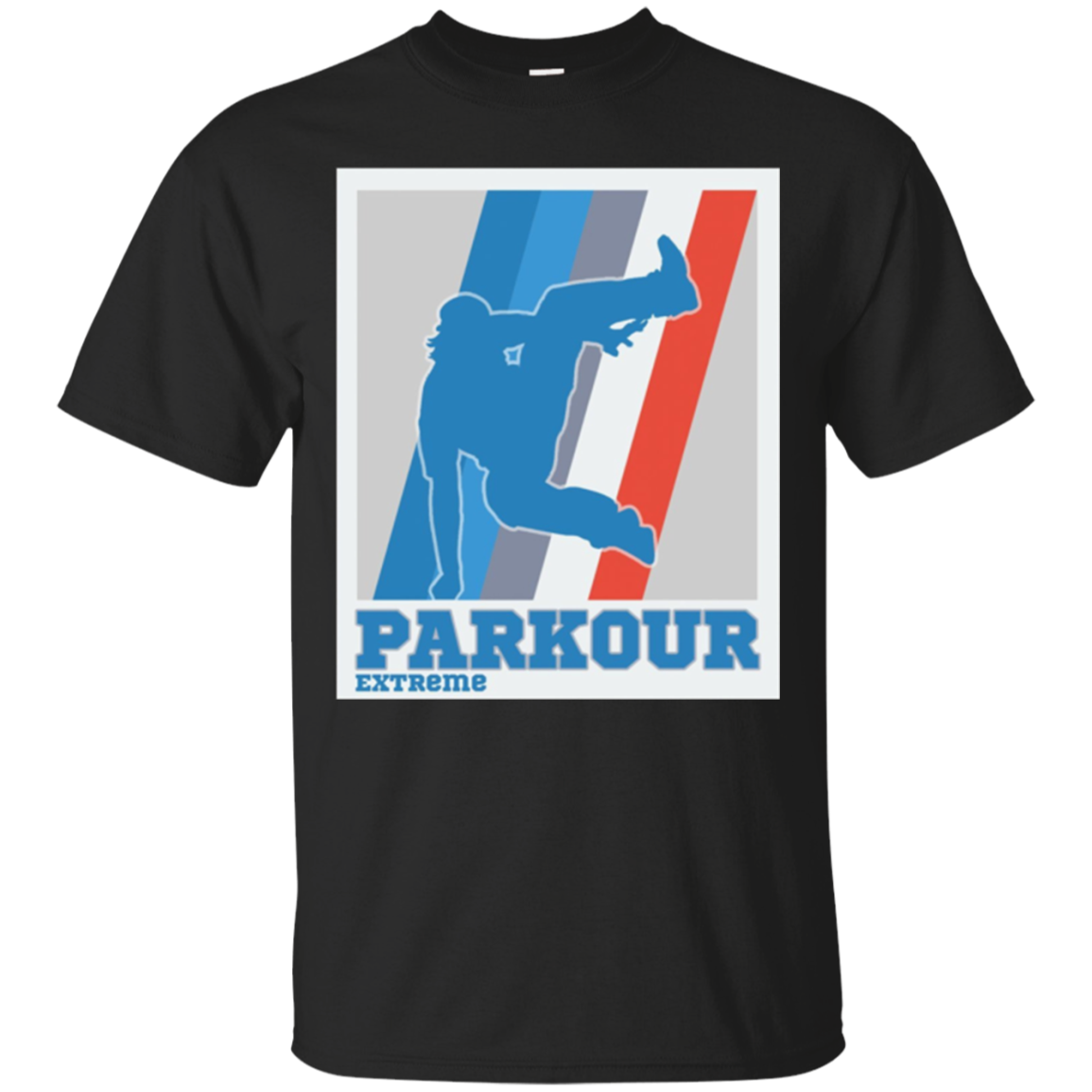 Extreme Parkour T Shirt Free Running Tee Jumping