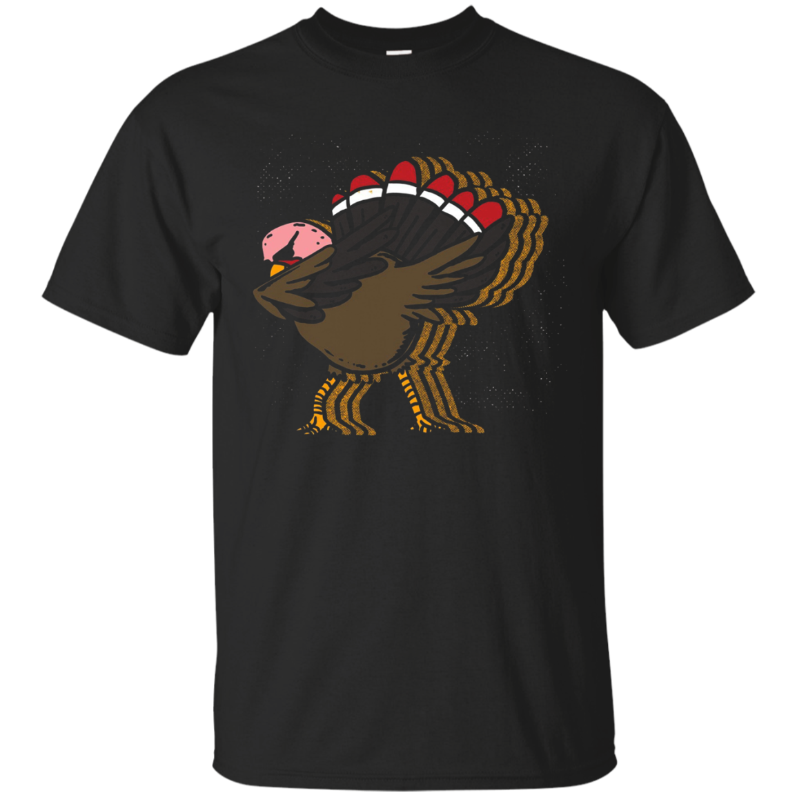 Dabbing Turkey Funny Thanksgiving Shirt