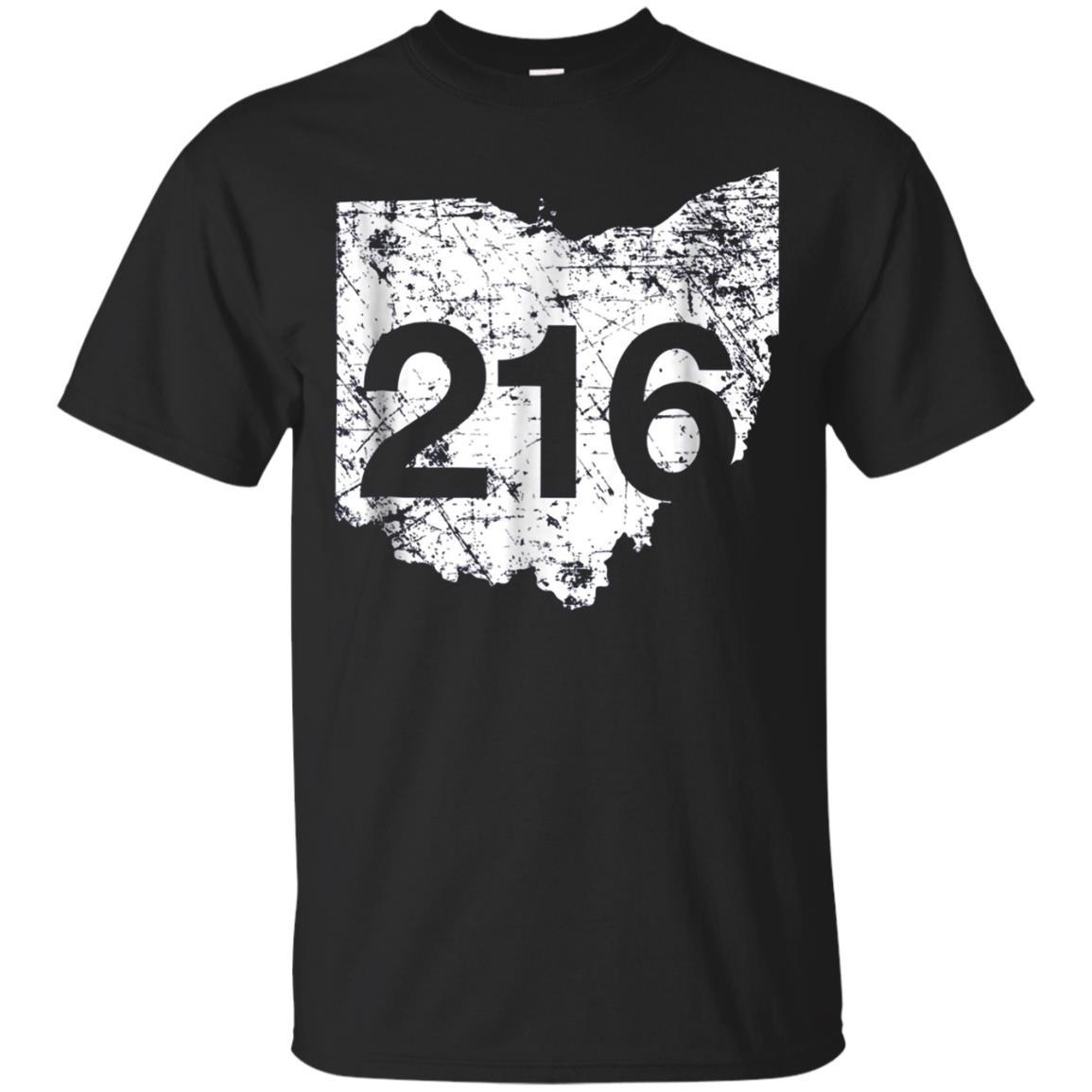 Cleveland Lakewood Brook Park Area Code 216, Ohio Gift T Shirt