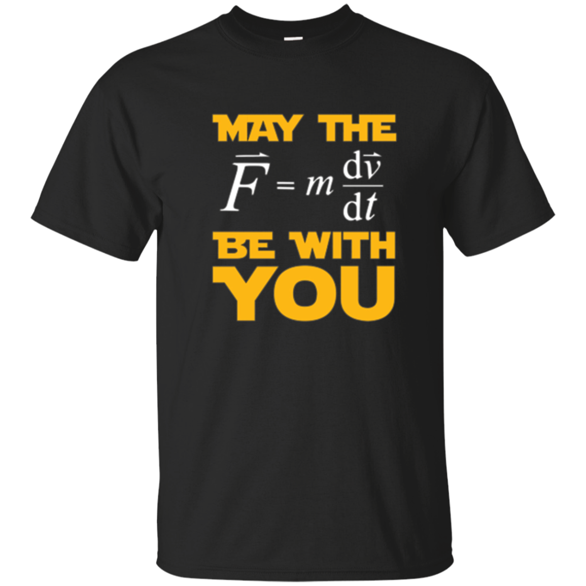 Funny May The F Be With You Tshirt - For Nerd, Science Geeks