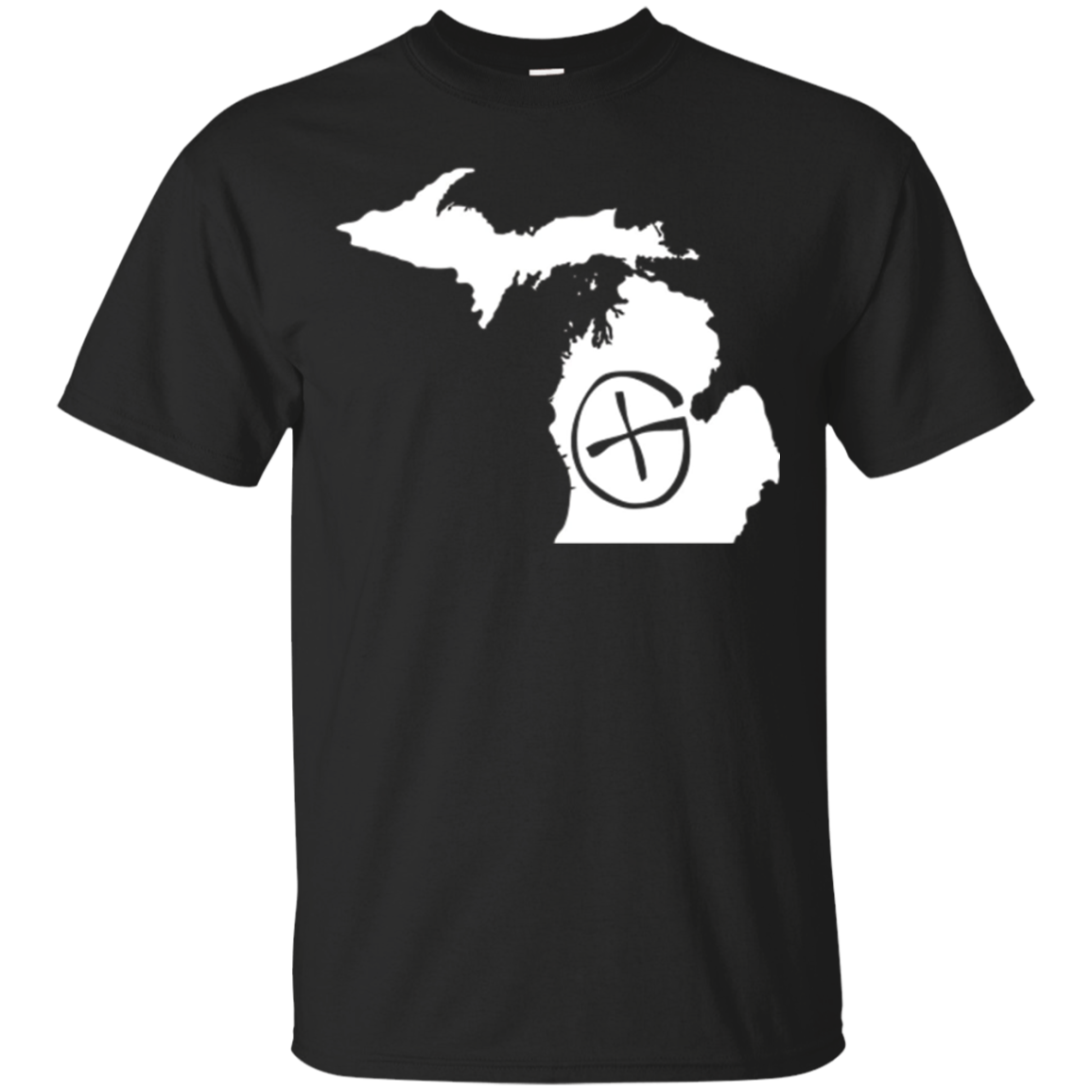Michigan Geocaching Symbol Shirt, Geocache Cache Hunter