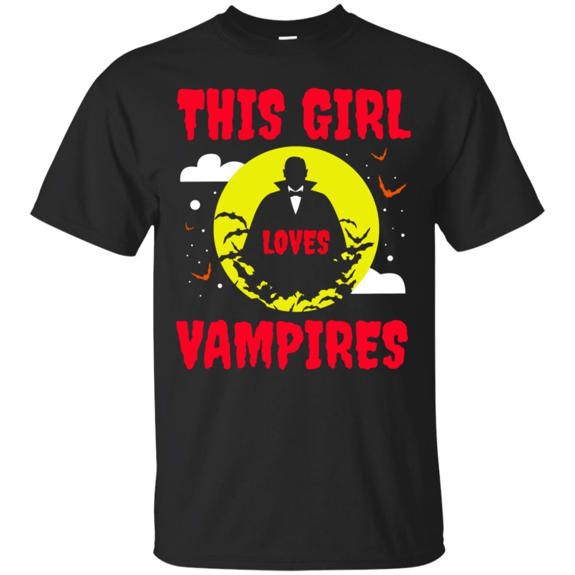 Vampire Halloween Shirt Vampires Bat Fangs Gift