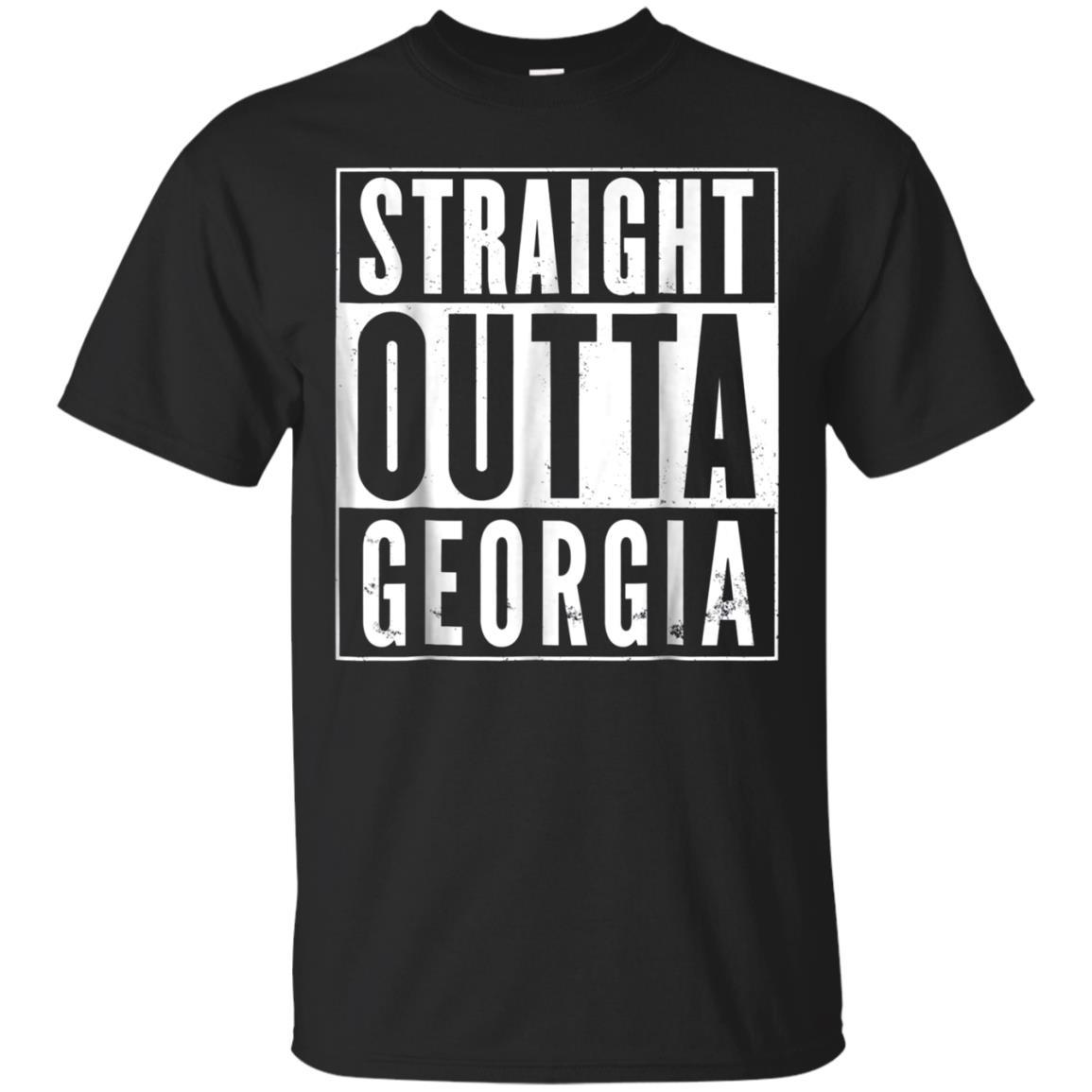 Straight Outta Georgia Funny T Shirt