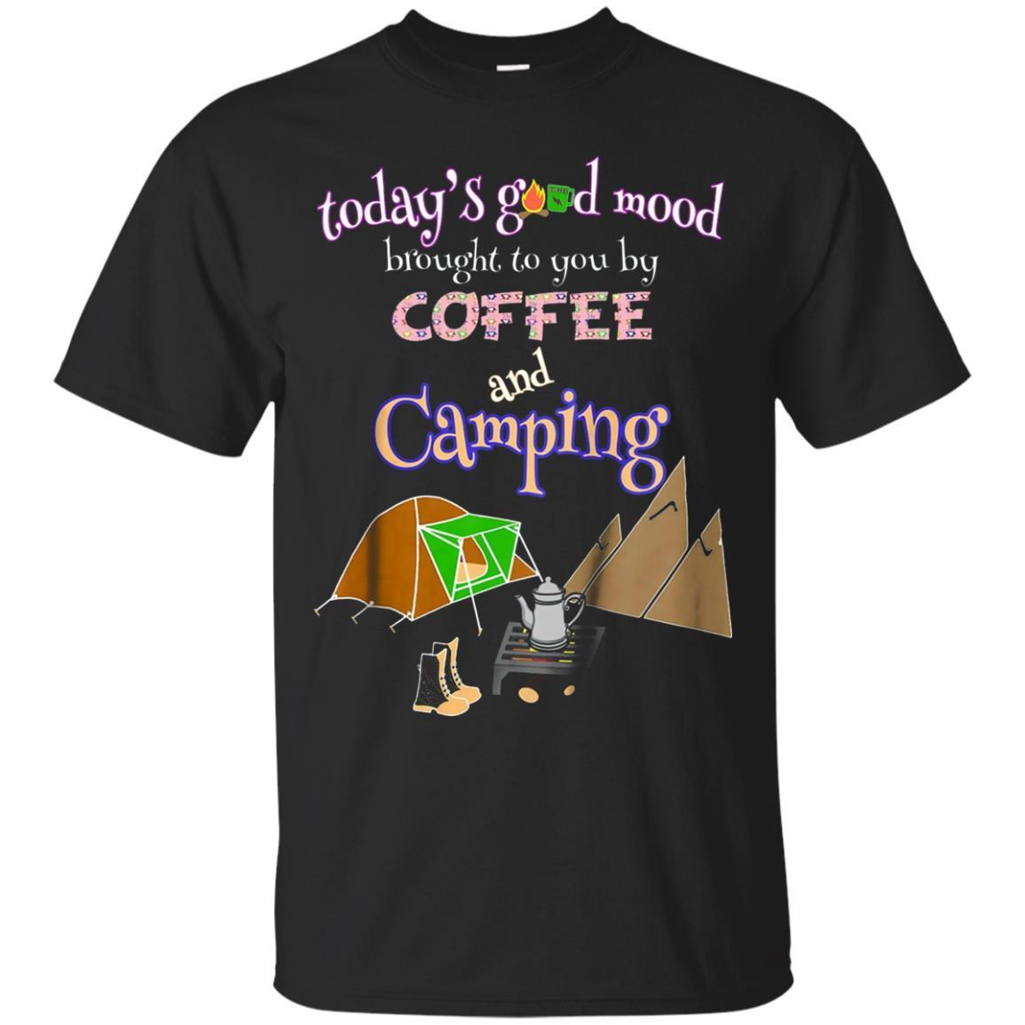 Camping Shirt Coffee And Camping Tshirt Jaq T-shirt