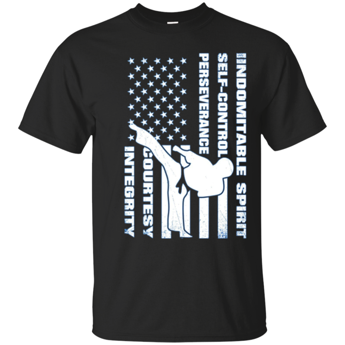 American Taekwondo Expert Martial Arts T-shirt