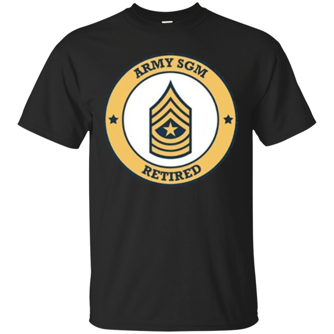 Army Sergeant Major Retired T-shirt