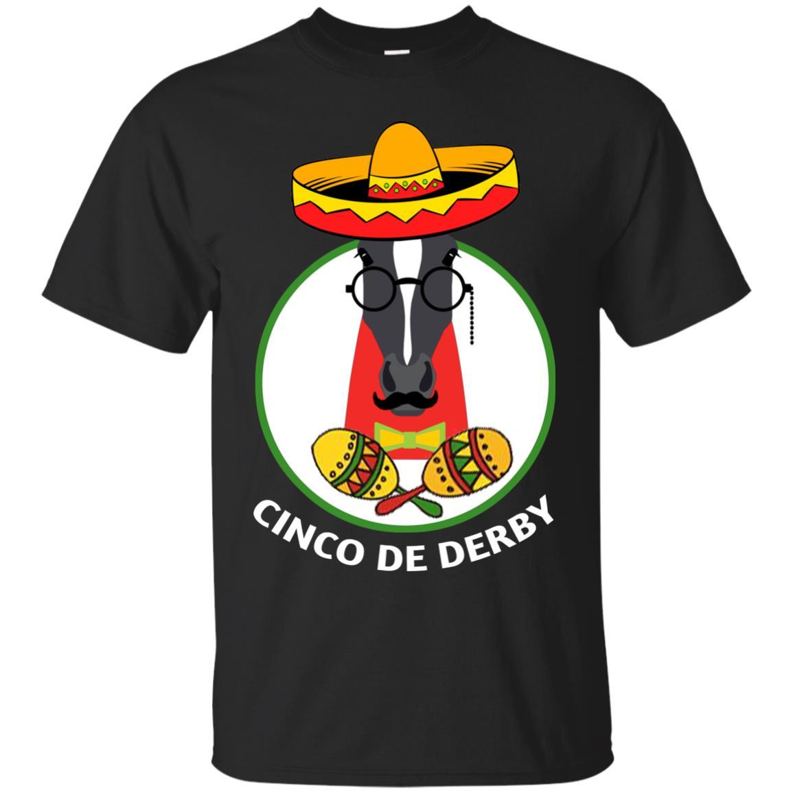 Funny Cinco De Derby Horse Racing Kentucky T Shirt