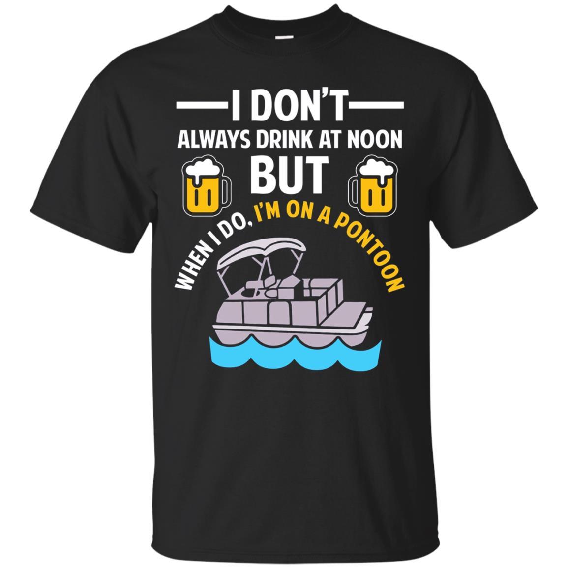 Funny Pontoon T-shirt Boat Vacation Beer Drinking Meme Gift T-shirt Mugs