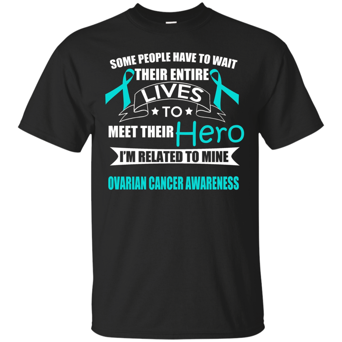 Support Ovarian Cancer Awareness T-shirt