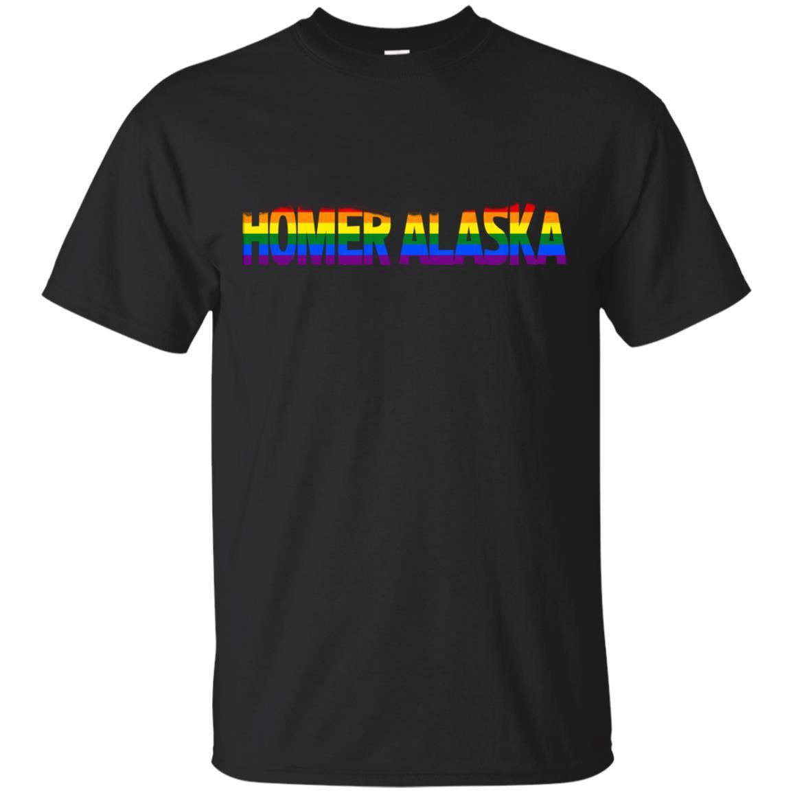 Homer Alaska Lgbt Pride Shirts