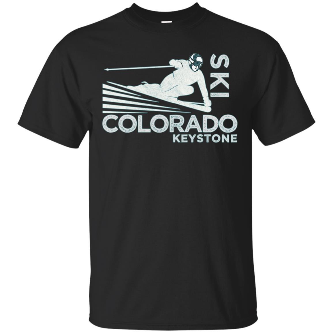 Ski Keystone Colorado Tshirt - Vintage Snow Ski Tshirt
