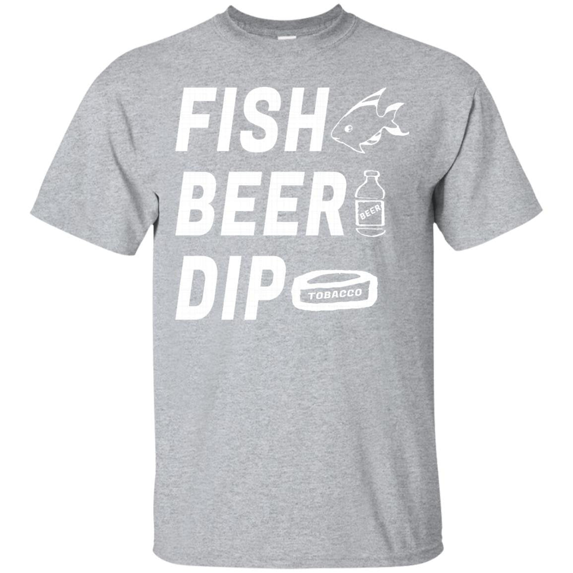 Trending Tees Beer, Fish, Dip Shirts