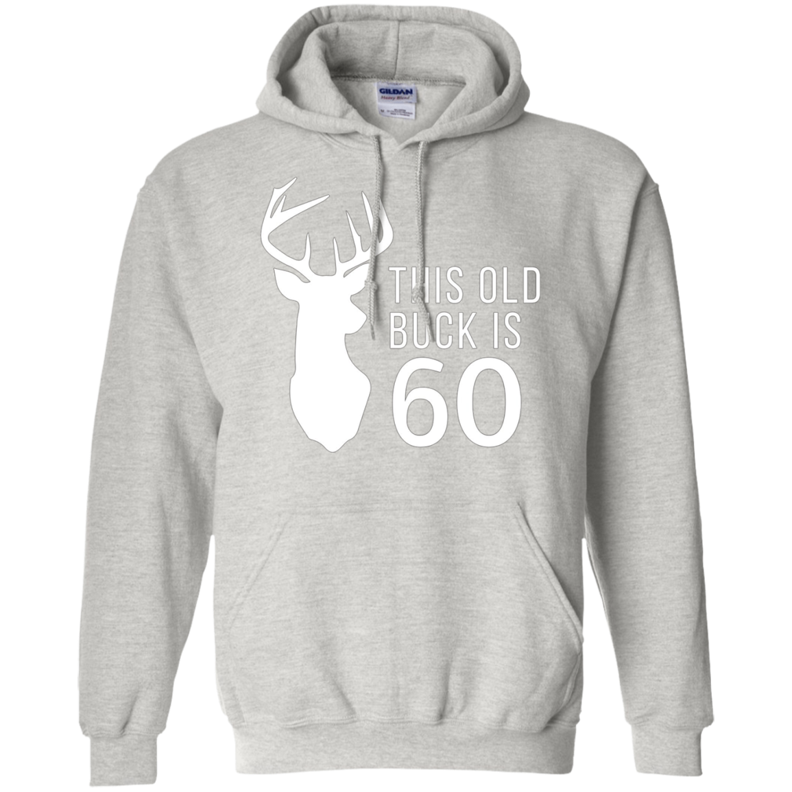 Hunter Birthday Gift This Old Buck Is 60 Years Old Shirt