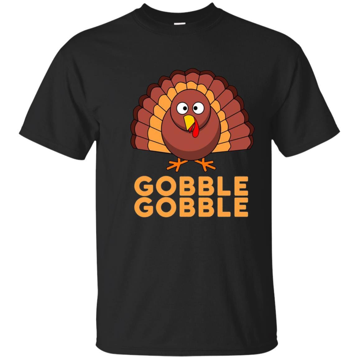 Funny Thanksgiving Shirt - Gobble Gobble Turkey T-shirt