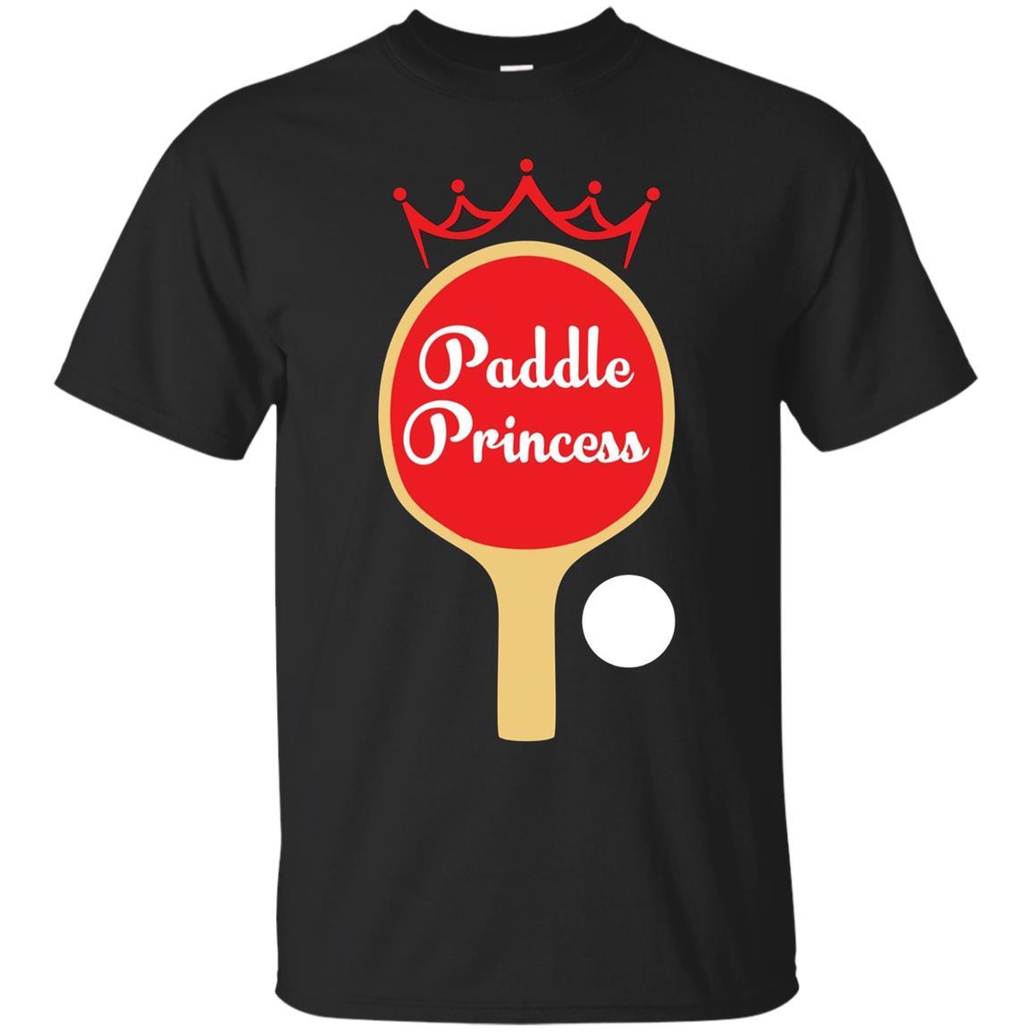 Paddle Princess Shirt Ping Pong Funny Cute Table Tennis Gift