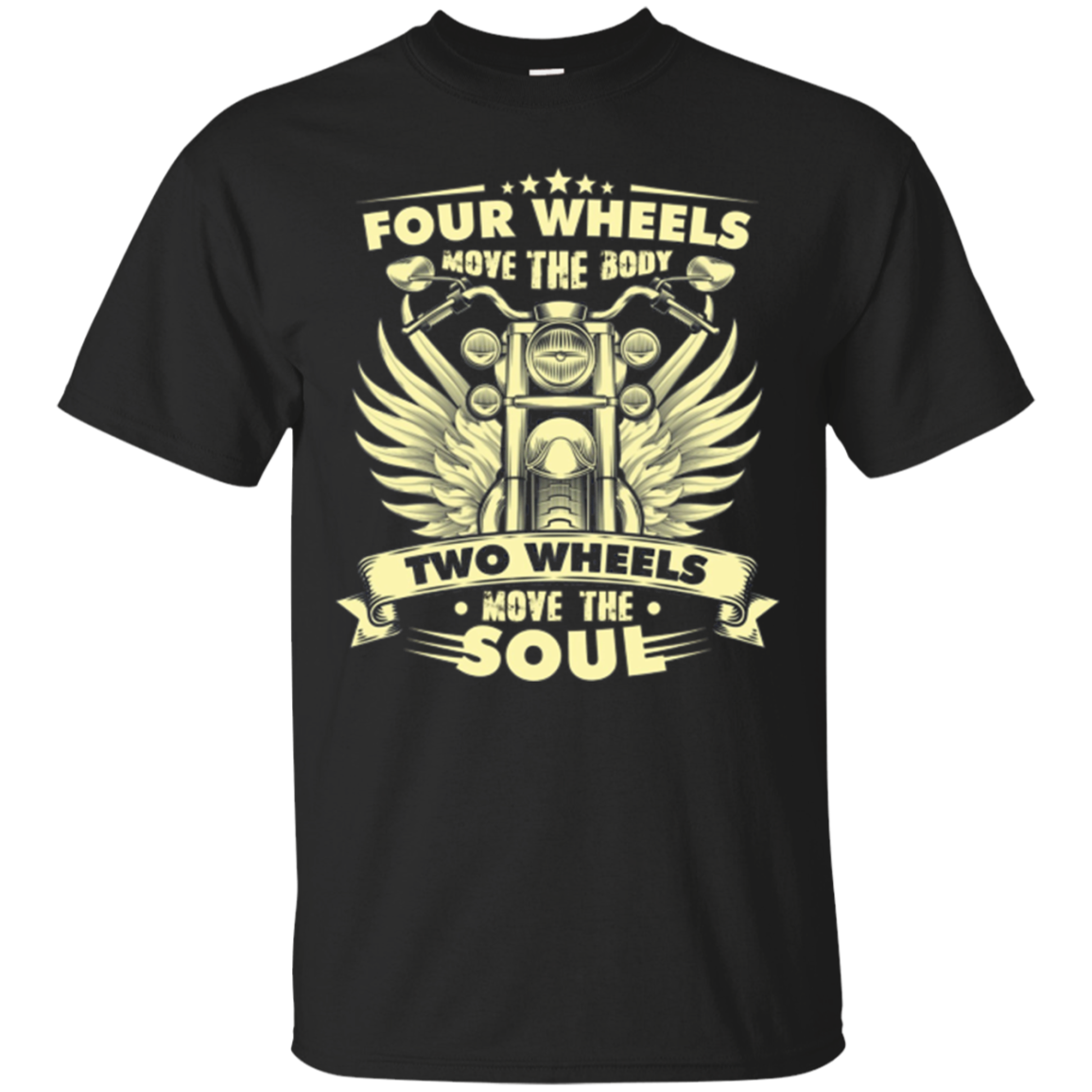 Motorcycle Racing T-shirt Two Wheels Move The Soul