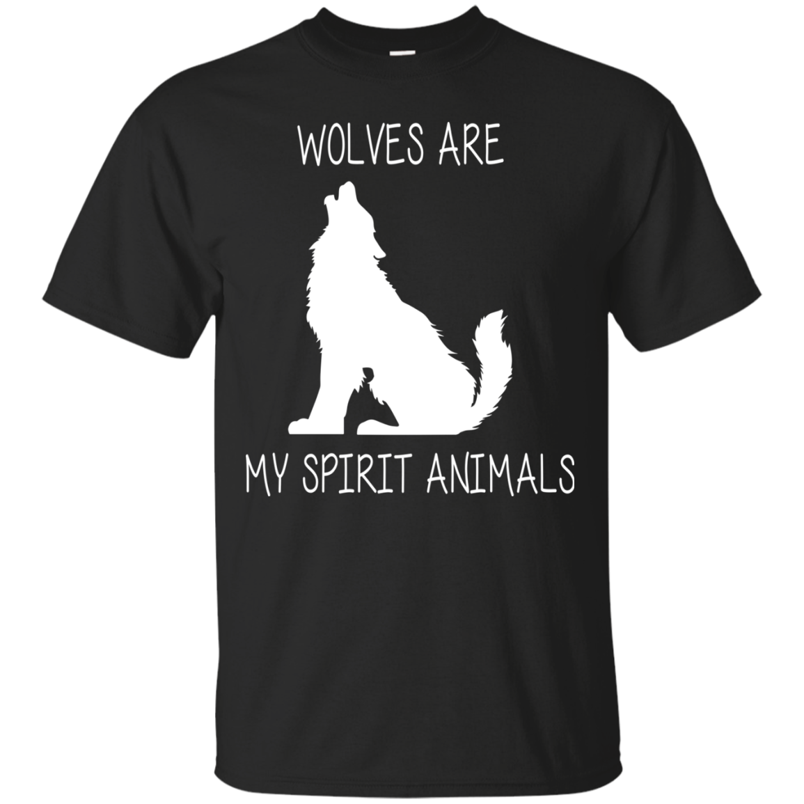 Wolves T Shirts Wolves Are My Spirit Animals S S Th