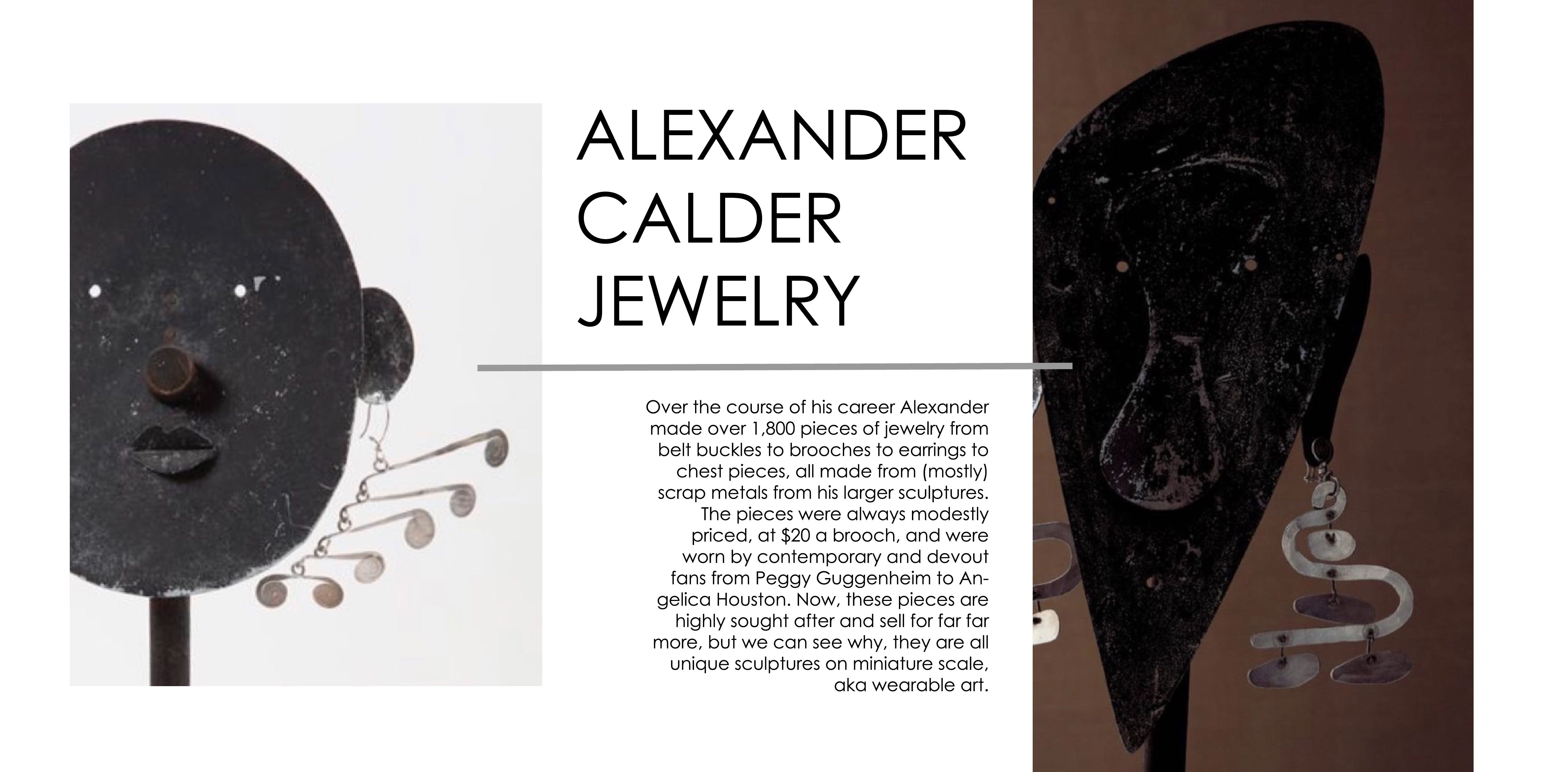 Alexander Calder Jewelry
