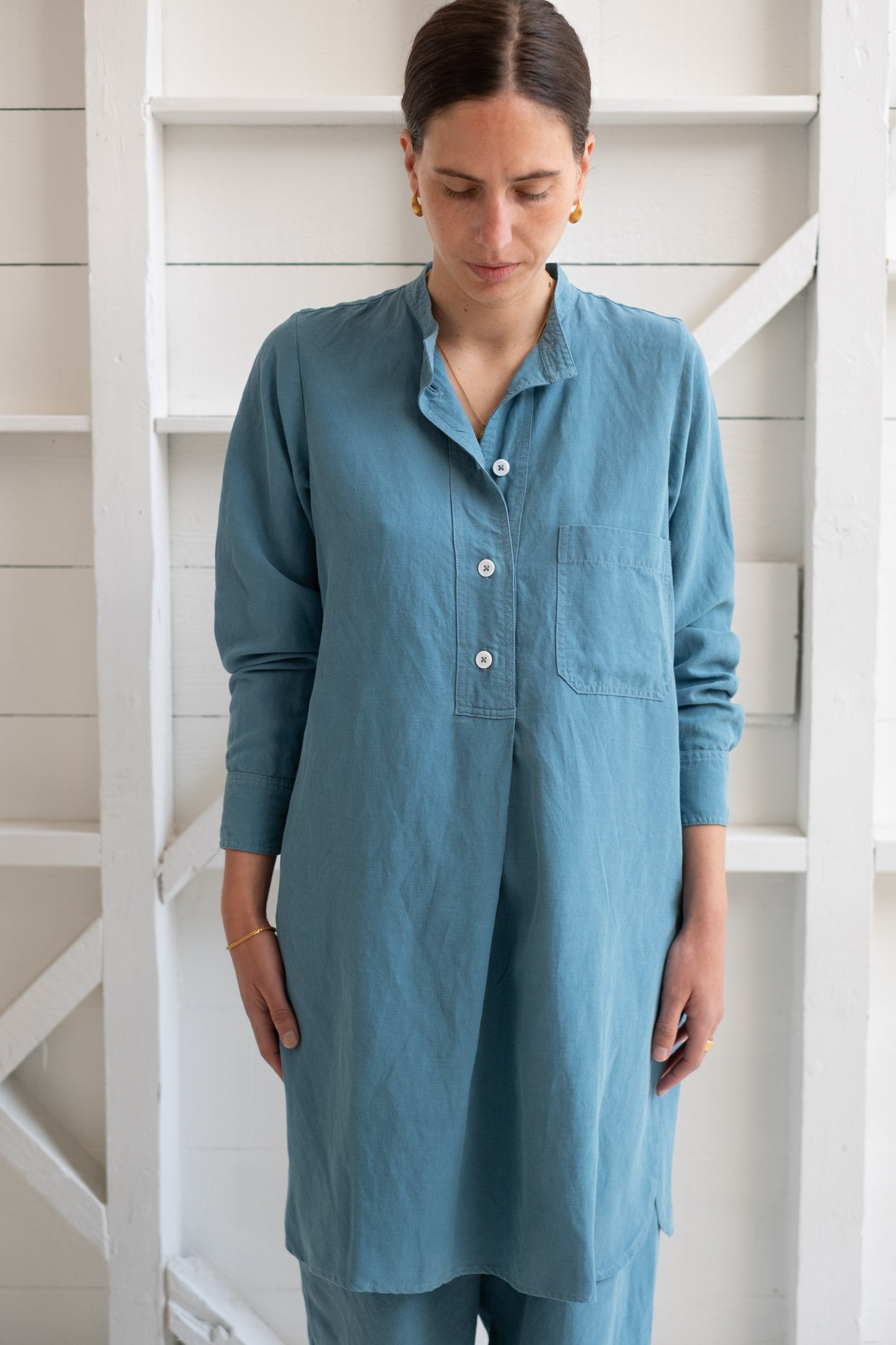 Reliquary House Line | THE TUNIC IN BLUE – RELIQUARY