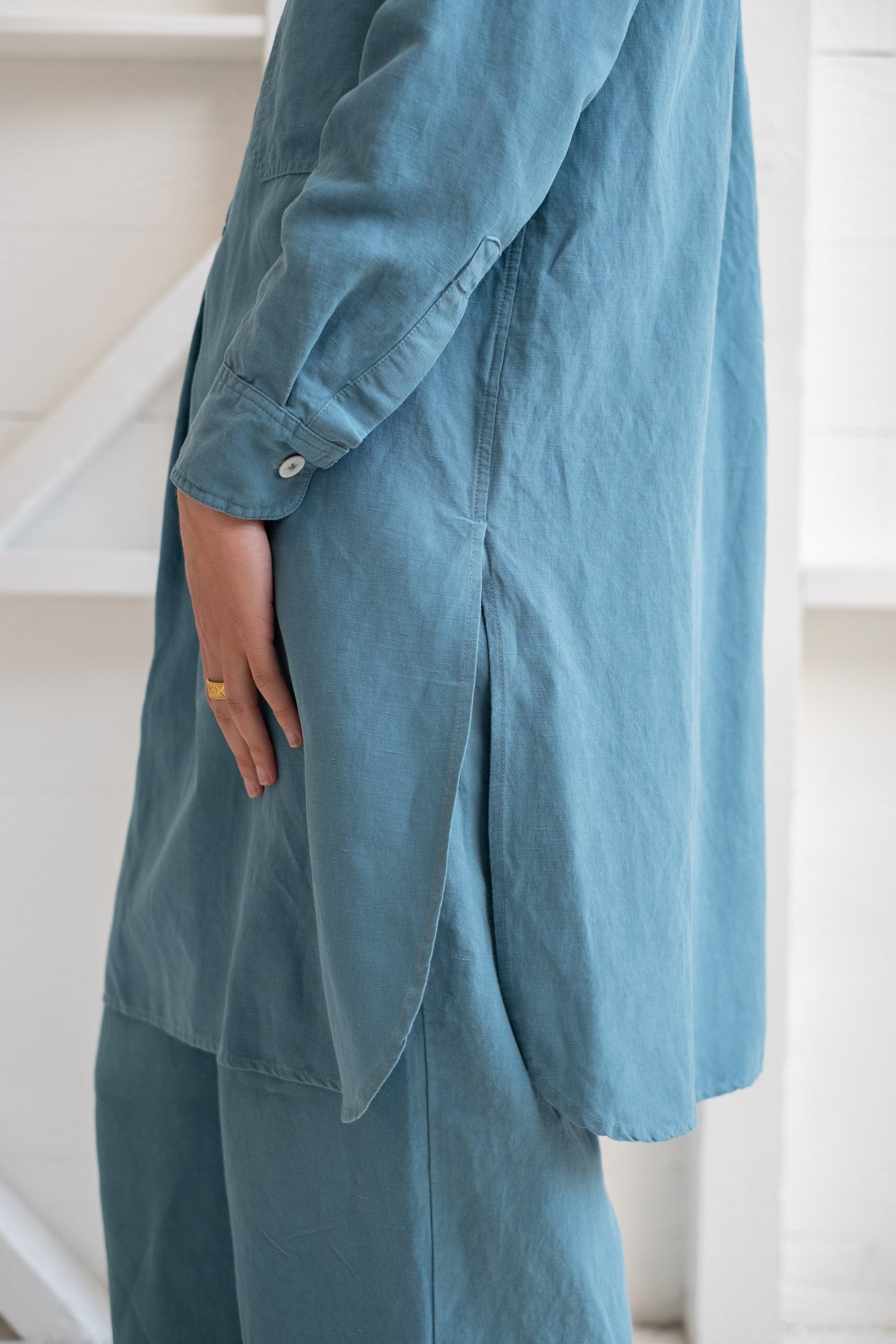 Reliquary House Line | THE TUNIC IN BLUE – RELIQUARY