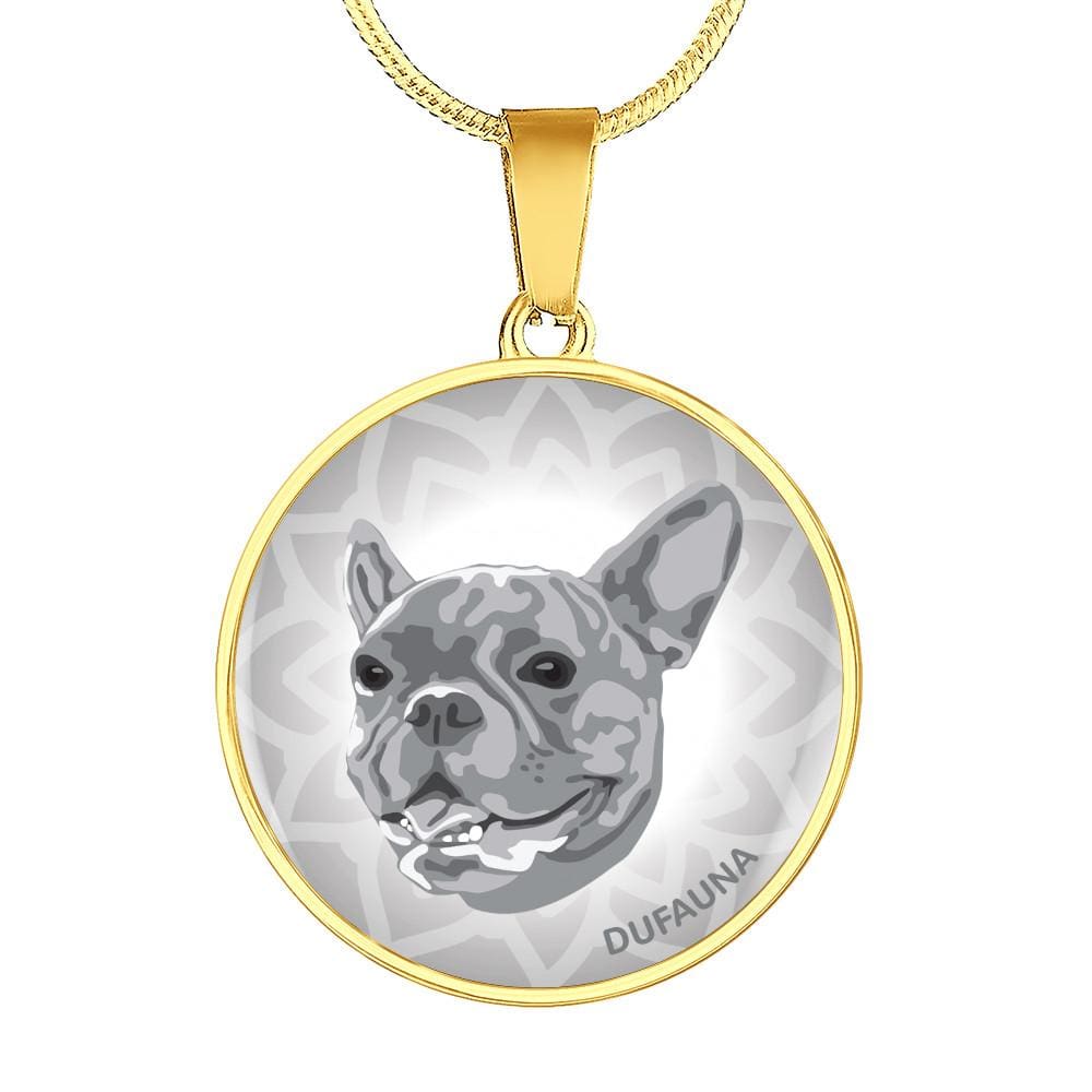 French Bulldog Style 2 Charm Necklace - LoveTheBreed.com