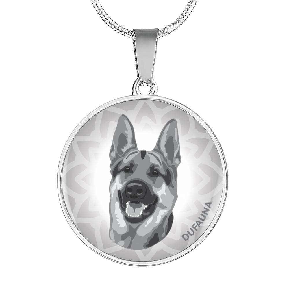 German Shepherd Wholesale Novelty Metal Dog Tag Necklace