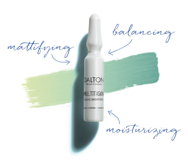 Mattifying &amp; moisturizing ampoule with instant effect
