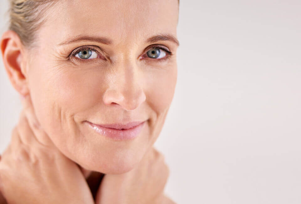 Characteristics of aging - Fine lines and wrinkles