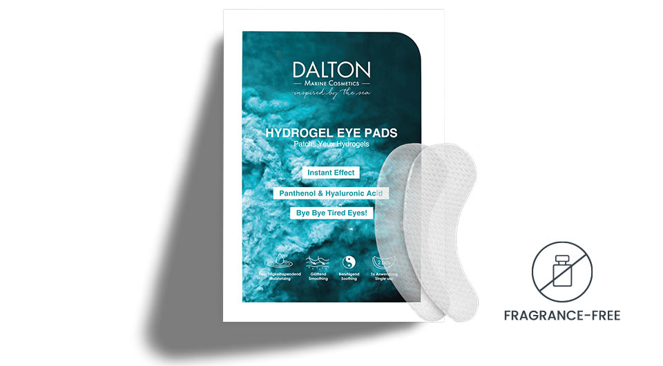 Vegan, fragrance-free gel eye patches