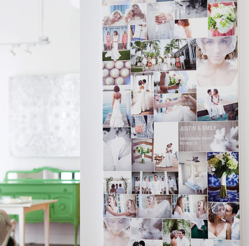 diy picture wall collage