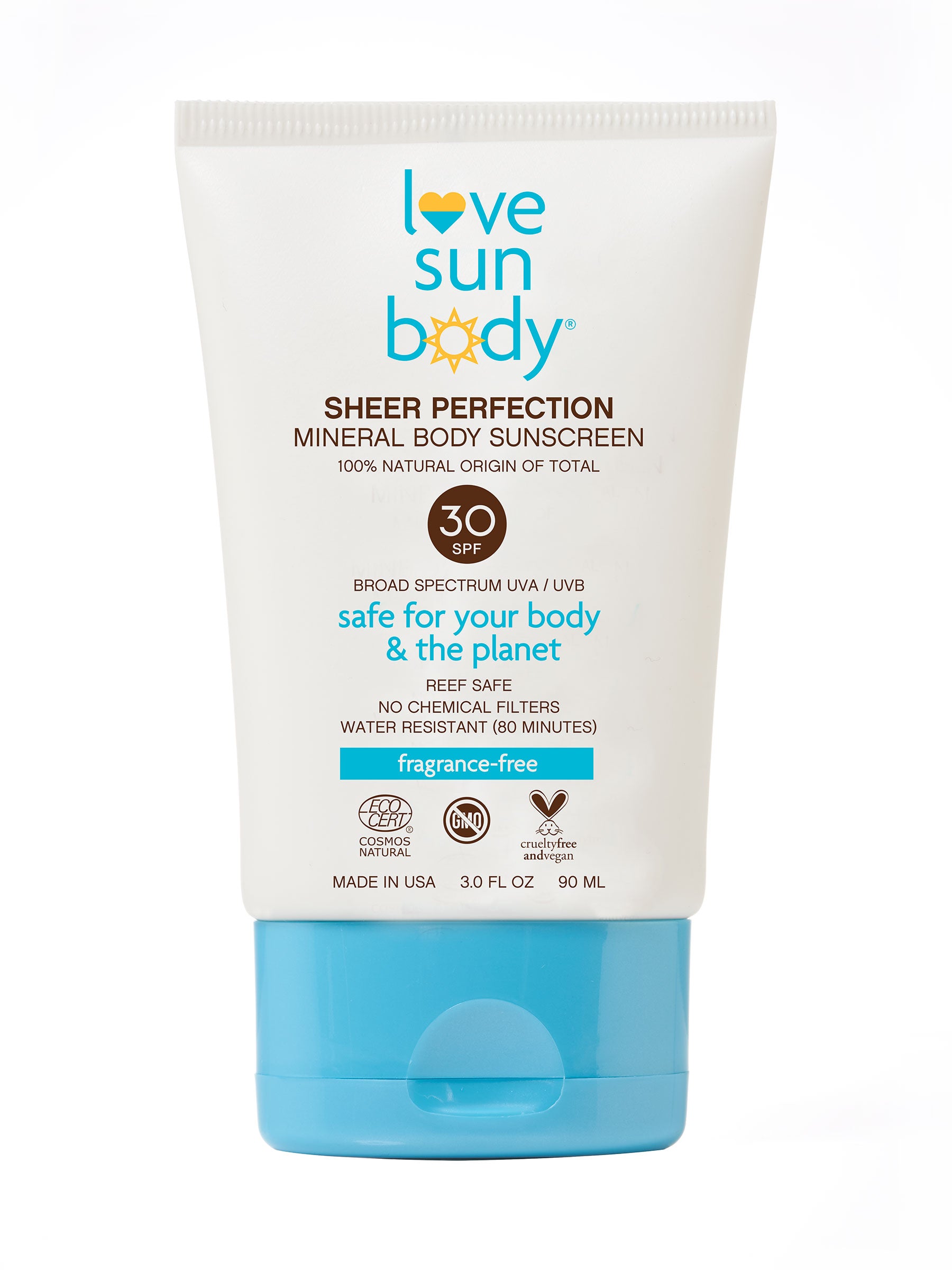 sheer body sunscreen