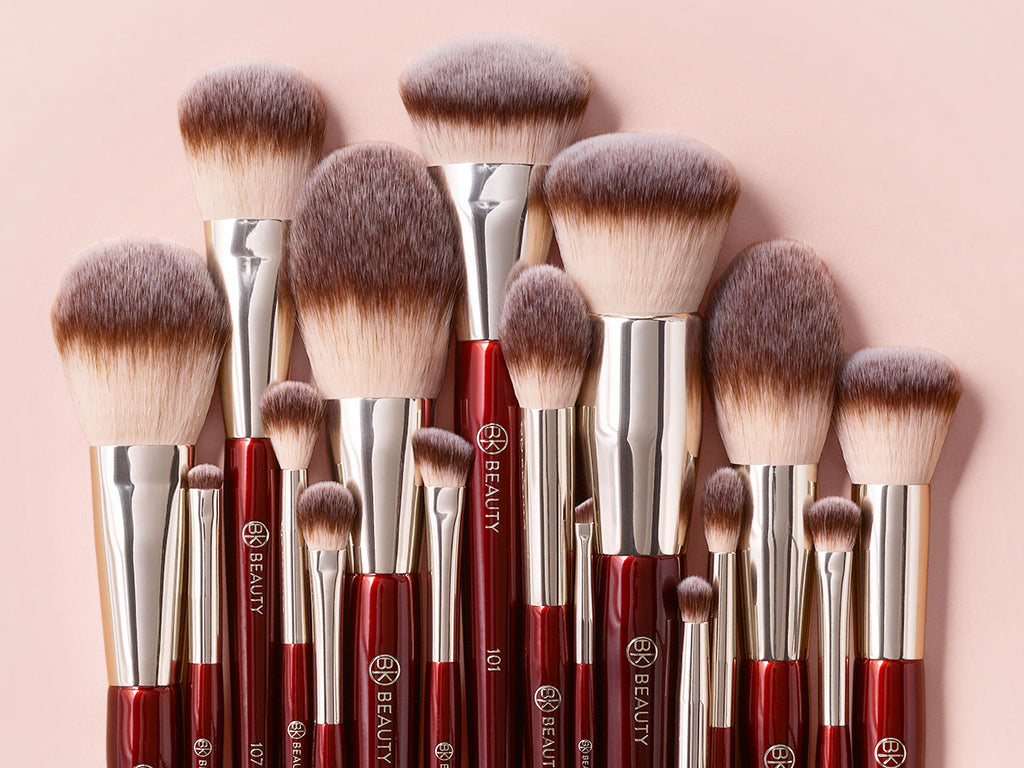 luxury travel makeup brush set