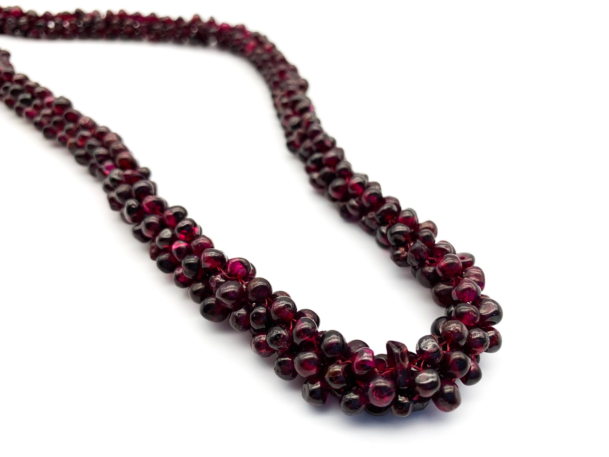 Garnet Rope Necklace - Angelic Roots
